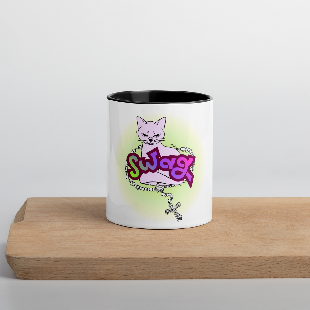 Tazza con interno colorato